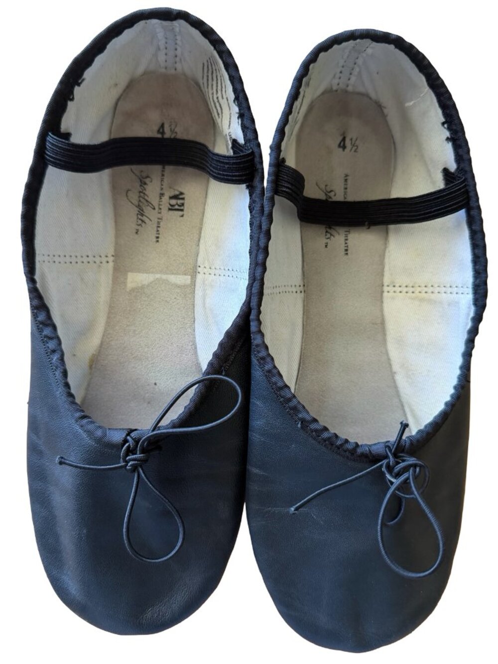 American Ballet Theater Black Ballet Shoes Size 4.5 Like New Ballet Dancing Shoe